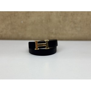 HERMES MINI CONSTANCE BUCKLE & REVERSIBLE LEATHER BELT [NEW]
